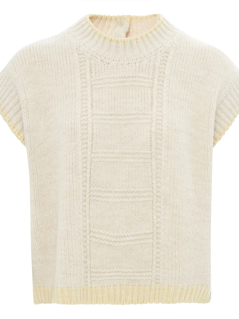 SESSÙN Livio Merino Wool Vest in Sand